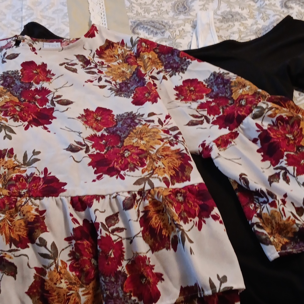 2 plus size 2x 3x tops blouse shirt